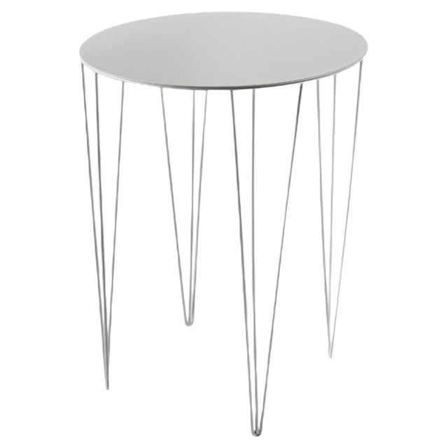 Chele Bistro Table in White by Antonino Sciortino for Atipico For Sale