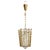 Metal Mid-Century Crystal Pendant Lantern from Bakalowits & Söhne, 1950s For Sale - Image 7 of 7