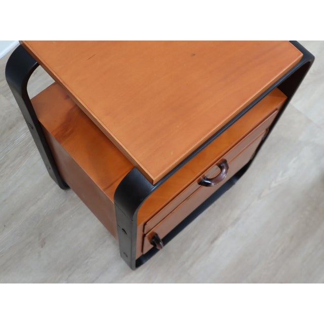 Nightstands attributed to Giuseppe Pagano for Pogatschnig, 1940s, Set of 2 For Sale - Image 12 of 16