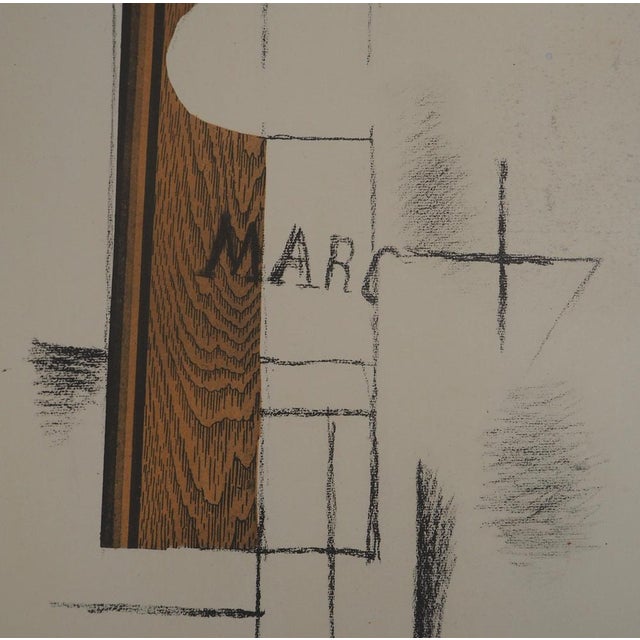 Modern Georges Braque, La bouteille de Marc, Lithograph For Sale - Image 3 of 6