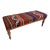 Handmade Turkish Kilim Upholstered Dining Bench For Sale