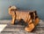 Vintage Handcrafted Wood and Jute Tiger Stool For Sale In West Palm - Image 6 of 16