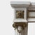 A large impressive French Empire period Statuary white marble and Ormolu mounted chimneypiece of superior quality....