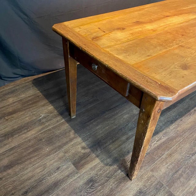 Antique Country French Farmhouse Dining Table From Provence For Sale - Image 10 of 14