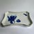 Ceramic Mid 20th Century Pair Royal Doulton "Blå Blomst" Lattice Porcelain Trays For Sale - Image 7 of 18