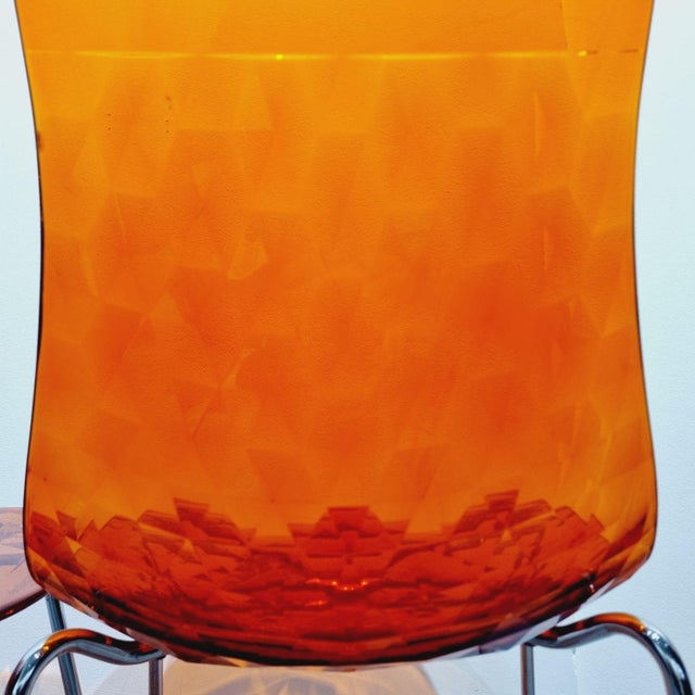 1980s Italian Ice Chairs from Calligaris, 1980s, Set of 5 For Sale - Image 5 of 18