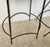 1950s Mid Century Barstools Attributed to Arthur Umanoff Wicker and Iron Pair For Sale - Image 5 of 9