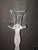 Anne Nilsson for Orrefors "Celeste" Frosted Crystal Candlesticks, Sweden (Pair) For Sale - Image 12 of 17