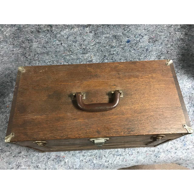 Vintage Six Drawer Wooden Jewelers or Gunsmith Box Chairish