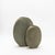Gray Shagreen Vase With Brass Details by R&y Augousti For Sale - Image 8 of 9