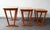Brown Vintage Danish Nesting Tables, 1960s, Set of 3 For Sale - Image 8 of 9