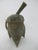 Green Chinese Bronze Ware Taotie Face Portable Wine Ritual Tripod Pot Vessel For Sale - Image 8 of 14