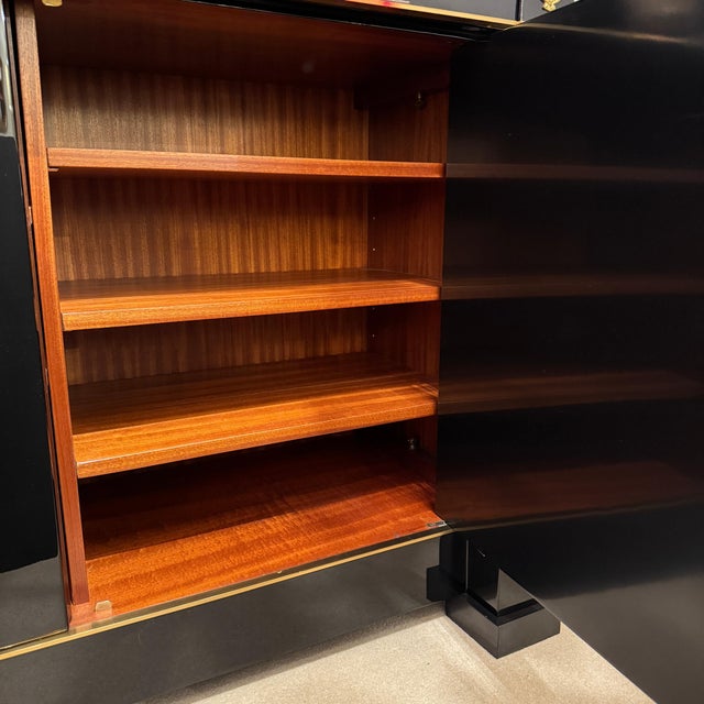1930s Empire Inspired Four-Door Sideboard For Sale In New York - Image 6 of 10