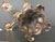 Vintage Old Retro Brass Candelabra Brevettato/European Style 5-Arm For Sale - Image 15 of 18
