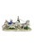 Rococo Mid 20th Century Large Dresden Porcelain Horse-Drawn Carriage Group With Coachman & Four Figures For Sale - Image 3 of 5