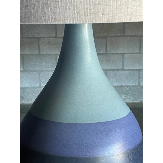 1970s 1970s Jane and Gordon Martz Ceramic Table Lamp For Sale - Image 5 of 8