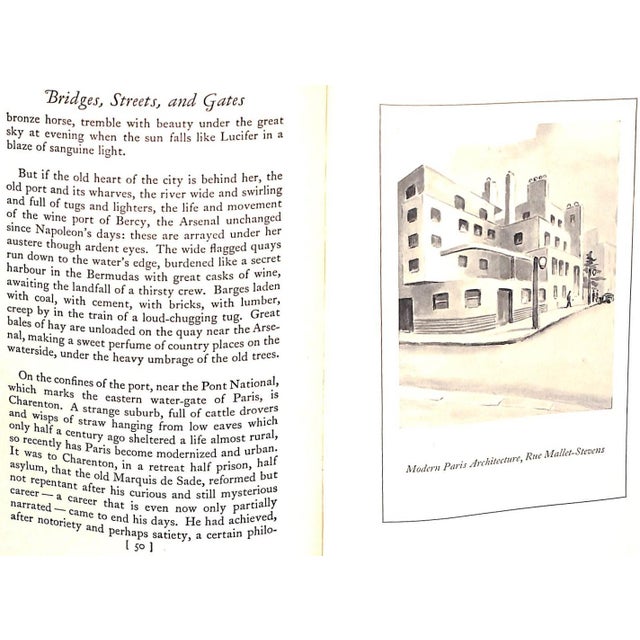 1920s "Paris in Profile: A Book for the Sophisticated" 1929 Slocombe, George For Sale - Image 5 of 11