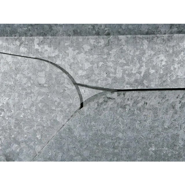 Large Envelope Form in Metal For Sale - Image 4 of 6