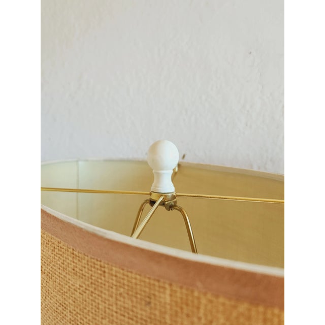 Decorative Gilt Metal Ammonite Table Lamps-A Pair For Sale - Image 10 of 12