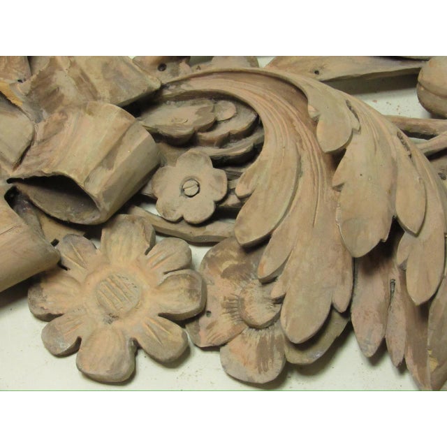 Antique French Architectural Carved Wood Fragment For Sale - Image 14 of 17