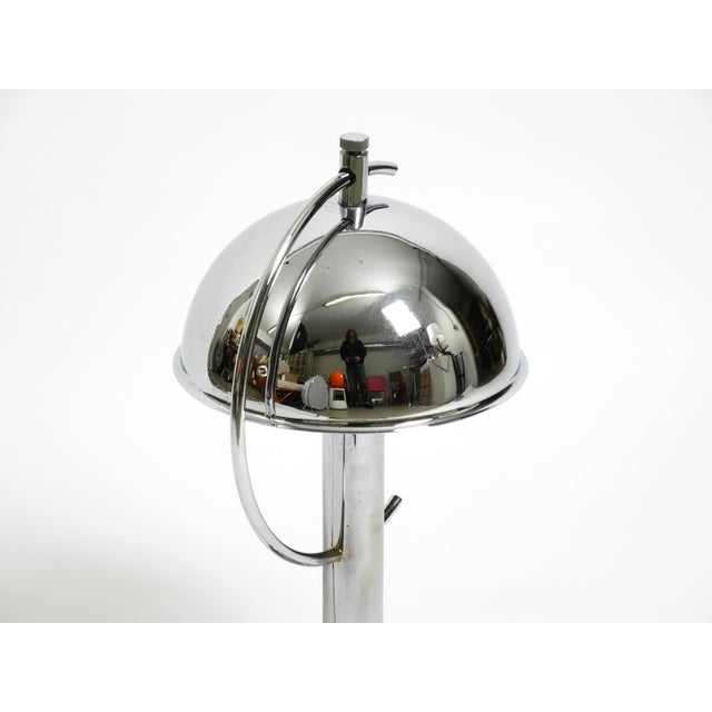 Large Exceptional Chrome Table Lamp by Gebrüder Cosack, 1960s For Sale - Image 16 of 18