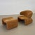 Brown Set of Djinn Lounge Chair and Ottoman Olivier Mourgue for Airborne, 1960s, Set of 2 For Sale - Image 8 of 9