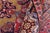 Red Persian Vintage Tabriz Red/Blue Wool Rug - 9'1'' X 12'4'' For Sale - Image 8 of 10
