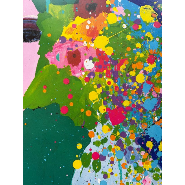 Walasse Ting (1929–2010), Galerie Moderne Silkeborg, Exhibition Poster, 1986 For Sale - Image 6 of 11
