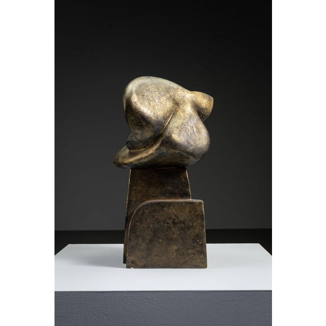 Cor Dam, Abstract Sculpture, Clay For Sale - Image 4 of 16