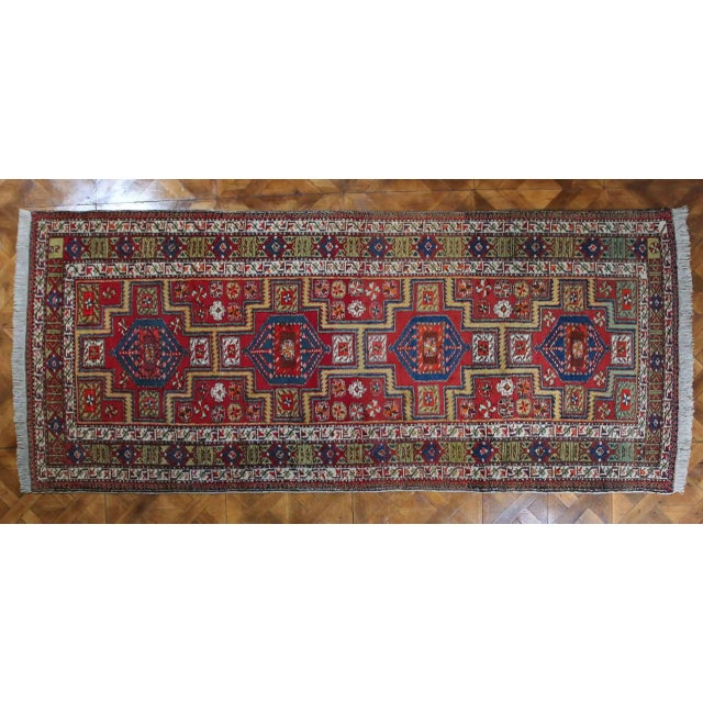 Brown Midddle Eastern Beluch Rug For Sale - Image 8 of 8