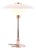 Vintage Table Lamp in Copper and White Opal by Poul Henningsen for Louis Poulsen, 2015 For Sale
