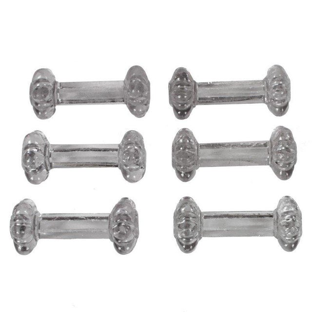 Italian Glass Cutlery Set, 1920s, Set of 6 For Sale - Image 8 of 9