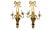 Louis XVI Style Gilt Metal Cherub Sconces, Pair For Sale - Image 4 of 4
