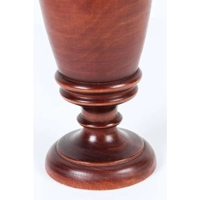 Folk Art 1920s Wooden Mortar and Pestle, Italy For Sale - Image 3 of 7