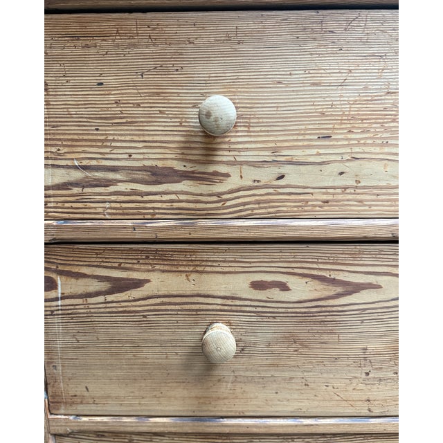 Antique Louis Philippe Wardrobe in Pine For Sale - Image 12 of 18