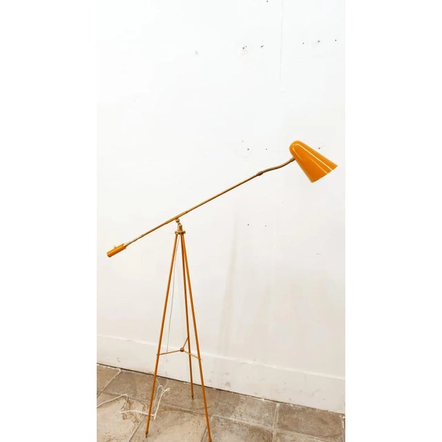 Metal Lamp with Adjustable Arm For Sale - Image 7 of 18