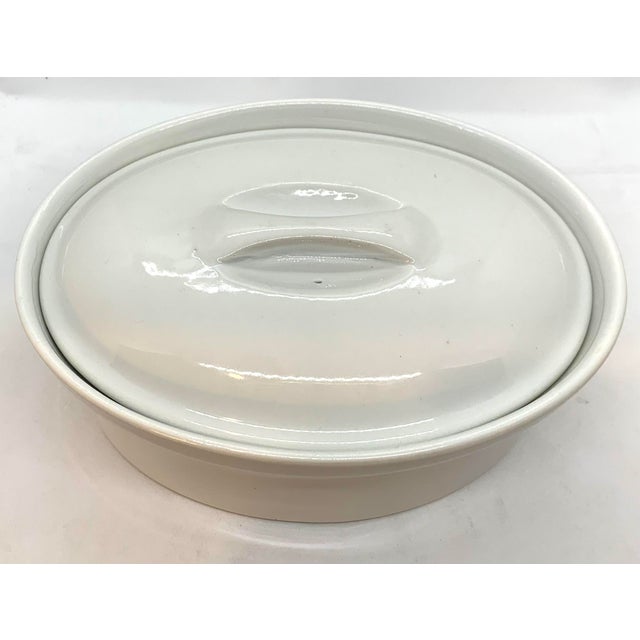 Porcelain Covered Baking, Serving ,Soufflé Dish