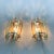 Italian Murano Glass & Chrome Sconces by Veca, 1970s, Set of 2 For Sale - Image 4 of 12