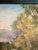 1960s Original Signed Rural Landscape Painting With Barn and Horse and Children & Dog in Black Wood Frame For Sale - Image 12 of 16