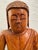 Early 20th Century Antique 25" H Large Hand Carved Wooden Buddha Statue For Sale - Image 4 of 12