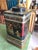 I do not know when this was converted to a lamp, but the tin is vintage. You can still see the hinges on it! Classic and...