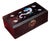 Vintage Chinese Rosewood Jewelry Box With Mother of Pearl Inlay & Ruyi Motif For Sale