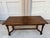 Antique English Oak Refectory Dining Table Jacobean Double Leaf 10 ft. c1930. Direct from England, a magnificent antique...