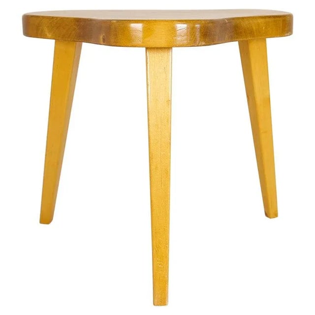 Scandinavien Modern Swedish Stool in Lacquered Birch, 1970s For Sale - Image 15 of 15
