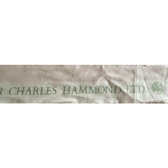 12.5 Yards of Cotton Chintz Fabric From “Convallaria” From From Charles Hammond. For Sale In Philadelphia - Image 6 of 10