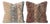 Striped Anatolian Rug Pillow Cover 24'' X 24'' - Set of Two For Sale
