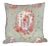 Sage Green Chinoiserie Throw Pillow Cover For Sale