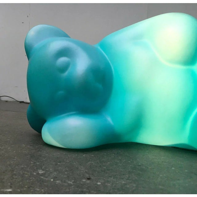 Postmodern German Lumibär Bear Floor Lamp by Klein & Leidig for Flötotto, 1990s For Sale - Image 10 of 18