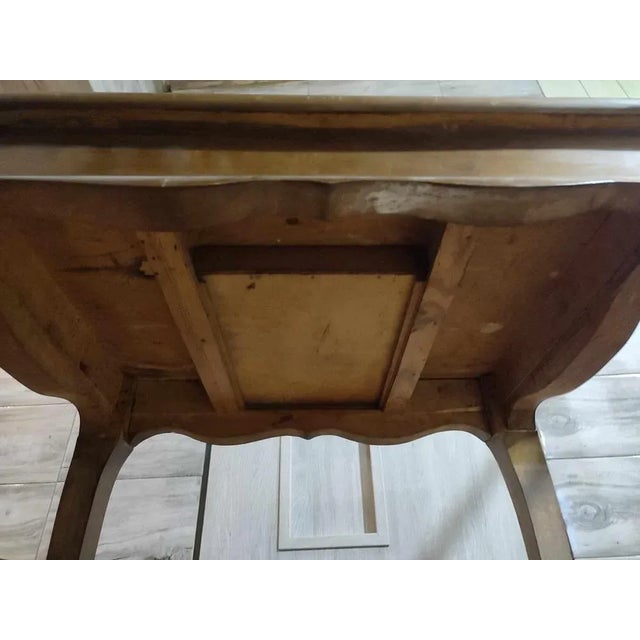 Brown Art Deco Console Table or Desk, 1920s For Sale - Image 8 of 11