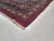 Maroon 1950s Vintage Signed N.East Persian Khorassan Rug For Sale - Image 8 of 9